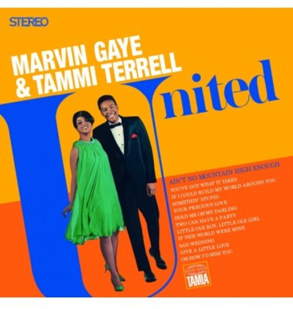 the album cover for Marvin Gaye  / Terrell,Tammi - United (Spa)