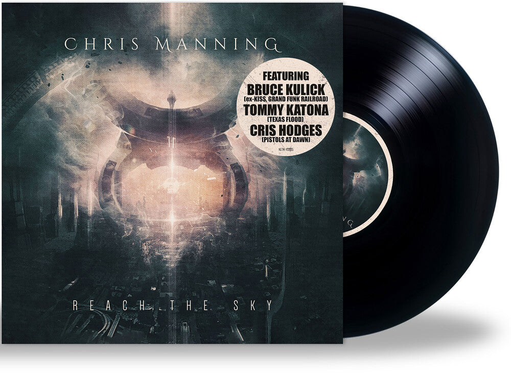 the album cover for Chris Manning - Reach The Sky [Limited Edition]