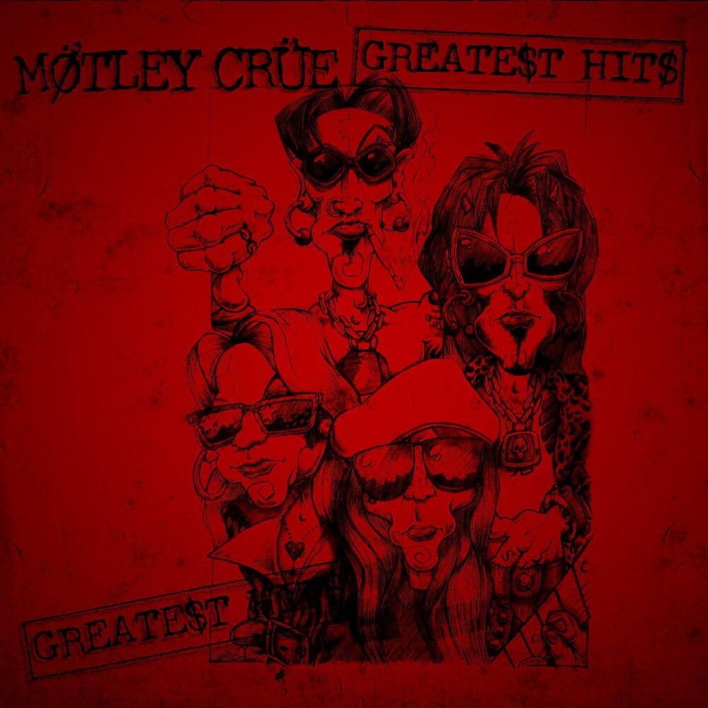 the album cover for Motley Crue - Greatest Hits