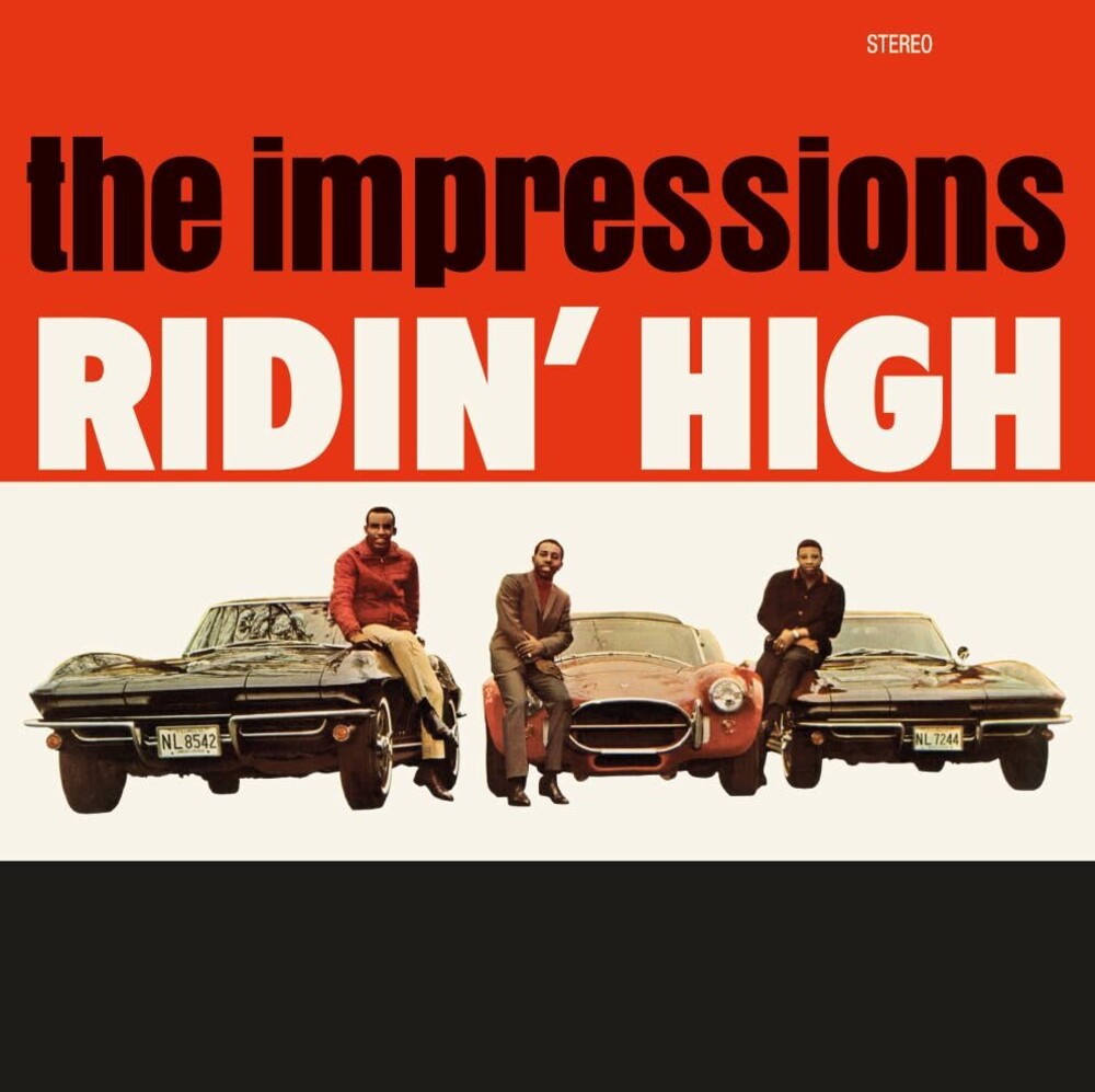 the album cover for Impressions - Ridin' High