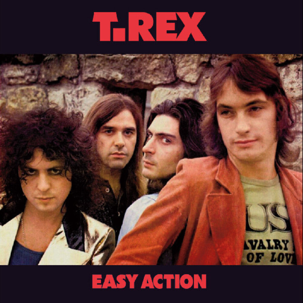 the album cover for T. Rex - Easy Action