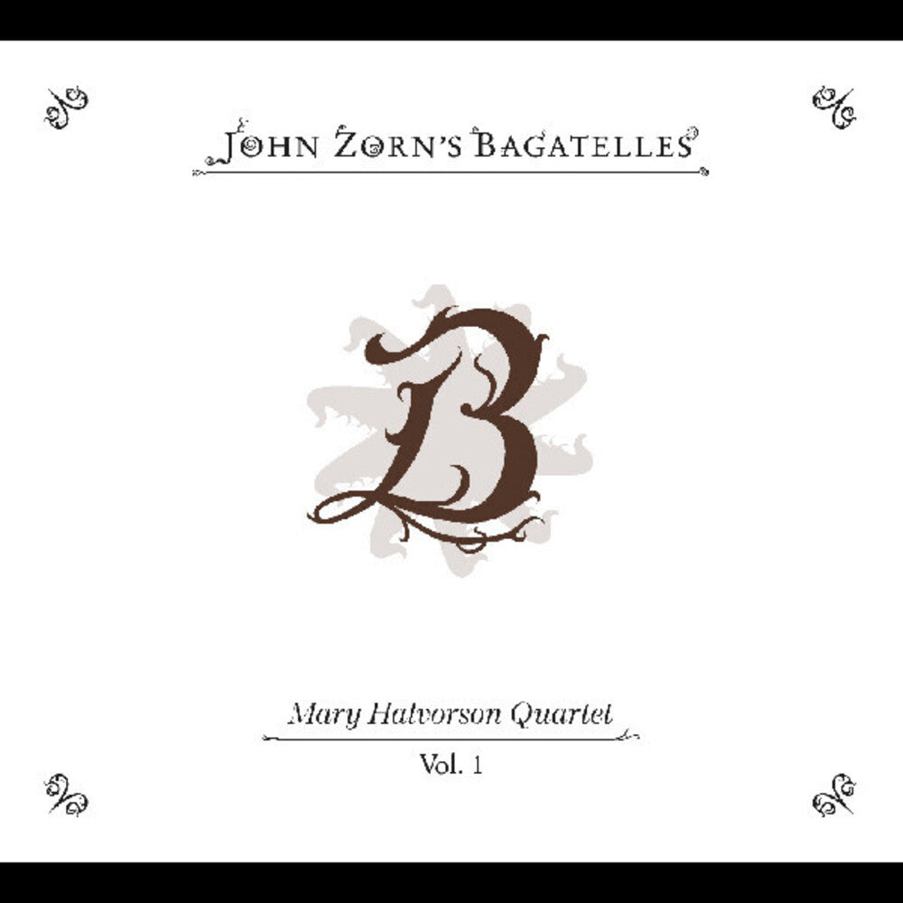 the album cover for Mary Halvorson - Bagatelles 1