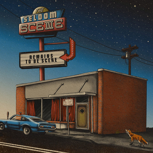 the album cover for Seldom Scene - Remains To Be Scene