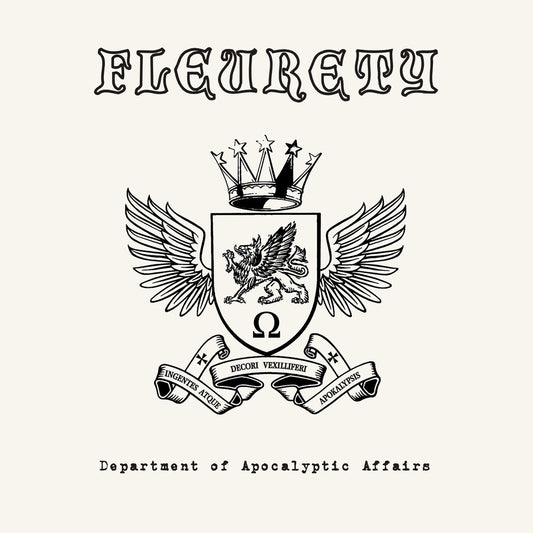 the album cover for Fleurety - Department Of Apocalyptic Affairs