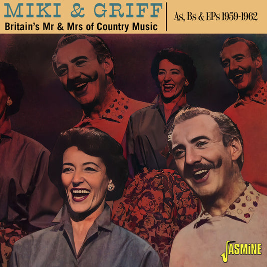 the album cover for Miki & Griff - Britain's Mr & Mrs Of Country Music: As & Bs & Eps