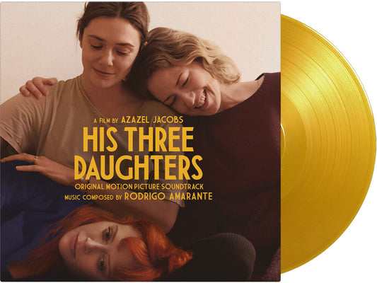 the album cover for Rodrigo Amarante  (Colv) (Ltd) (Ogv) (Ylw) - His Three Daughters - O.S.T. [Colored Vinyl] [Limited Edition] [180 Gram]