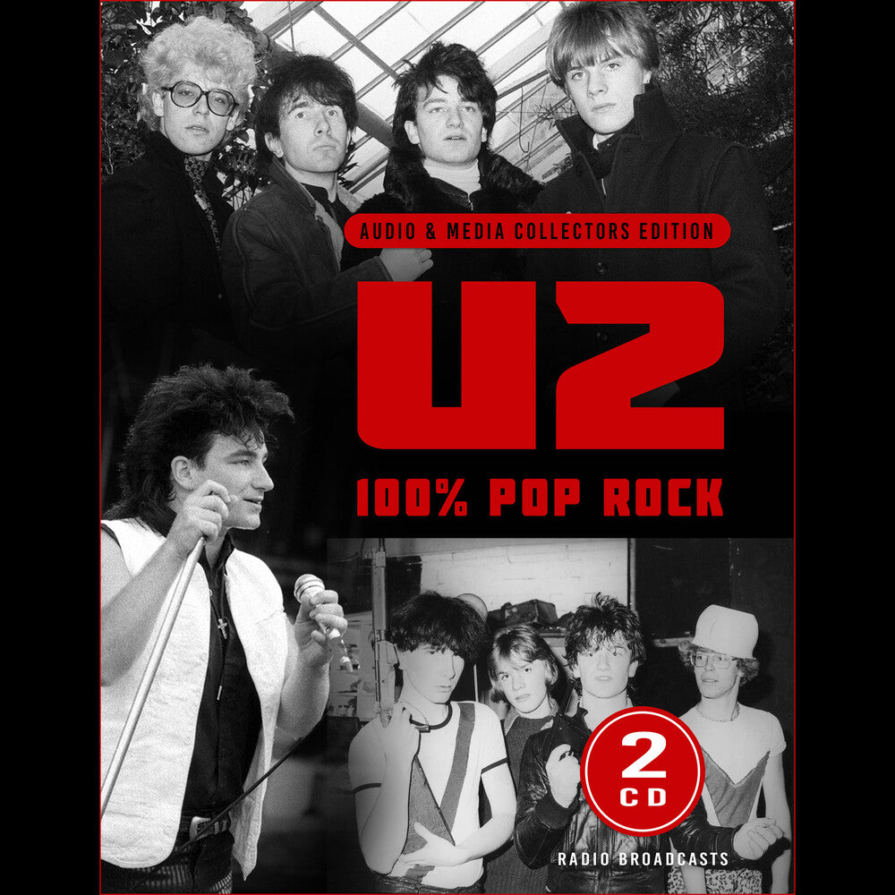 the album cover for U2 - 100% Pop Rock