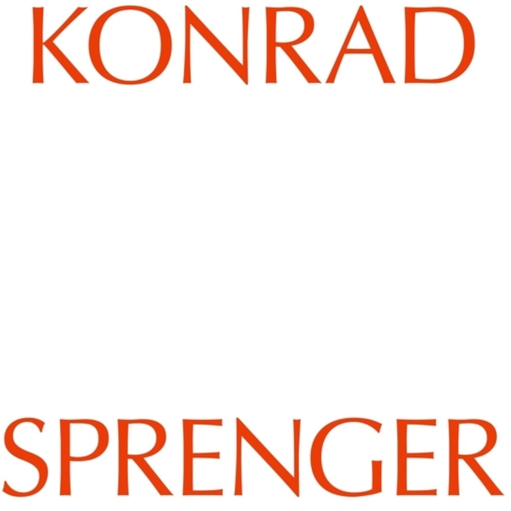the album cover for Konrad Sprenger - Set
