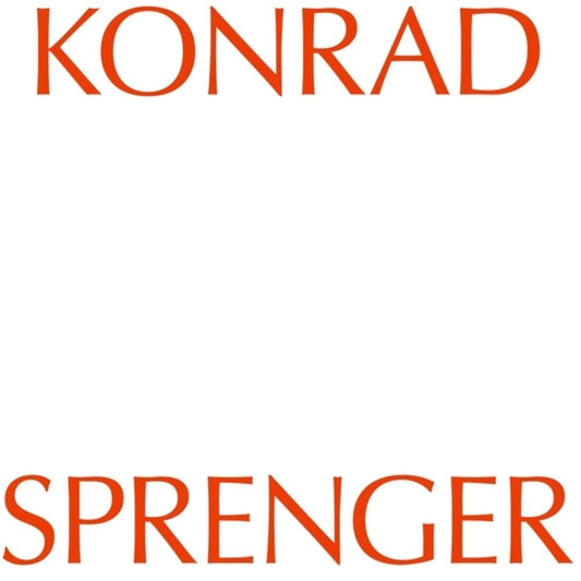 the album cover for Konrad Sprenger - Set