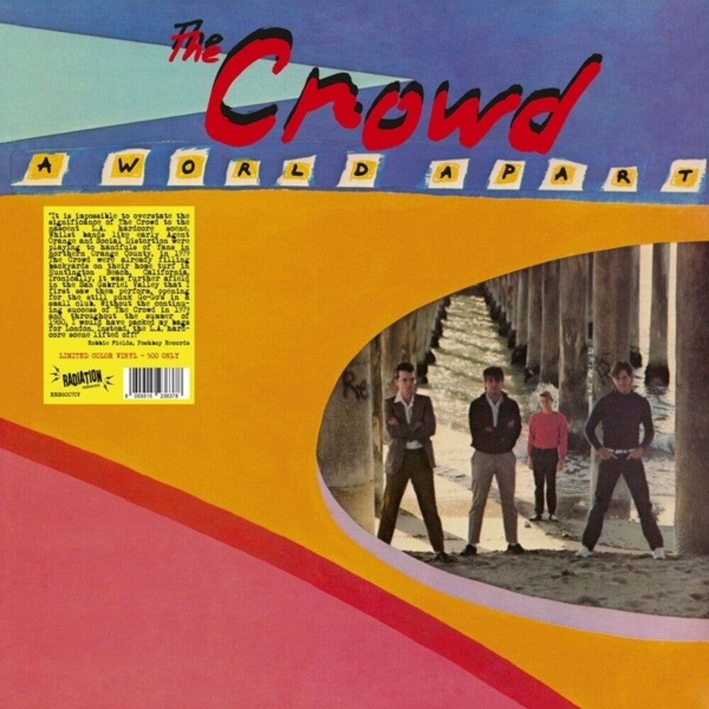 the album cover for Crowd - World Apart [Colored Vinyl]