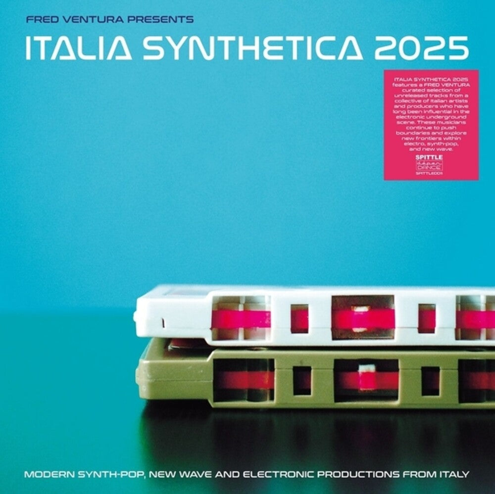 the album cover for Fred Ventura Presents Italia Synthetica 2025 / Var - Fred Ventura Presents Italia Synthetica 2025 / Var