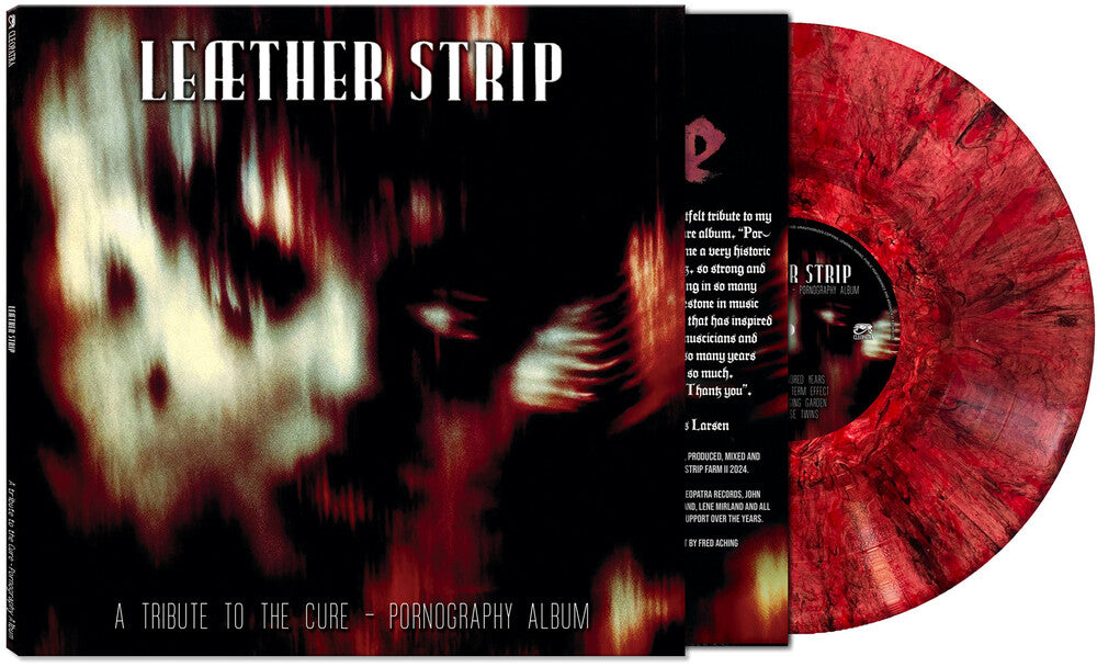 the album cover for Leather Strip - Tribute To The Cure - Pornography Album