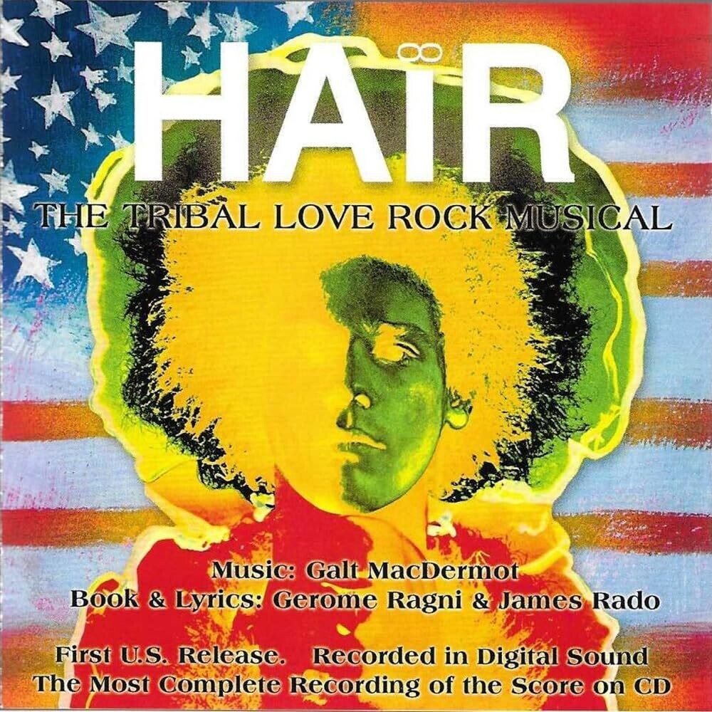 the album cover for Original Cast - Hair - Australia 1992