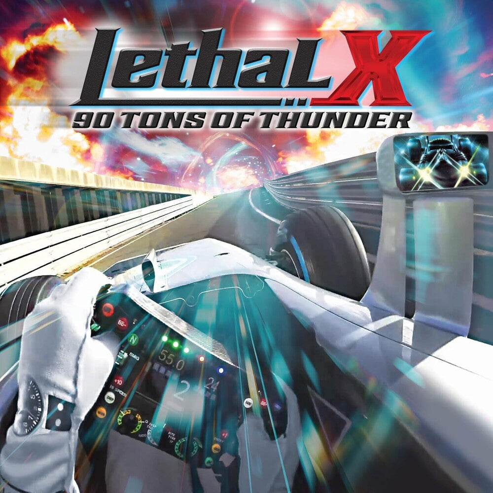 the album cover for Lethal X - 90 Tons Of Thunder