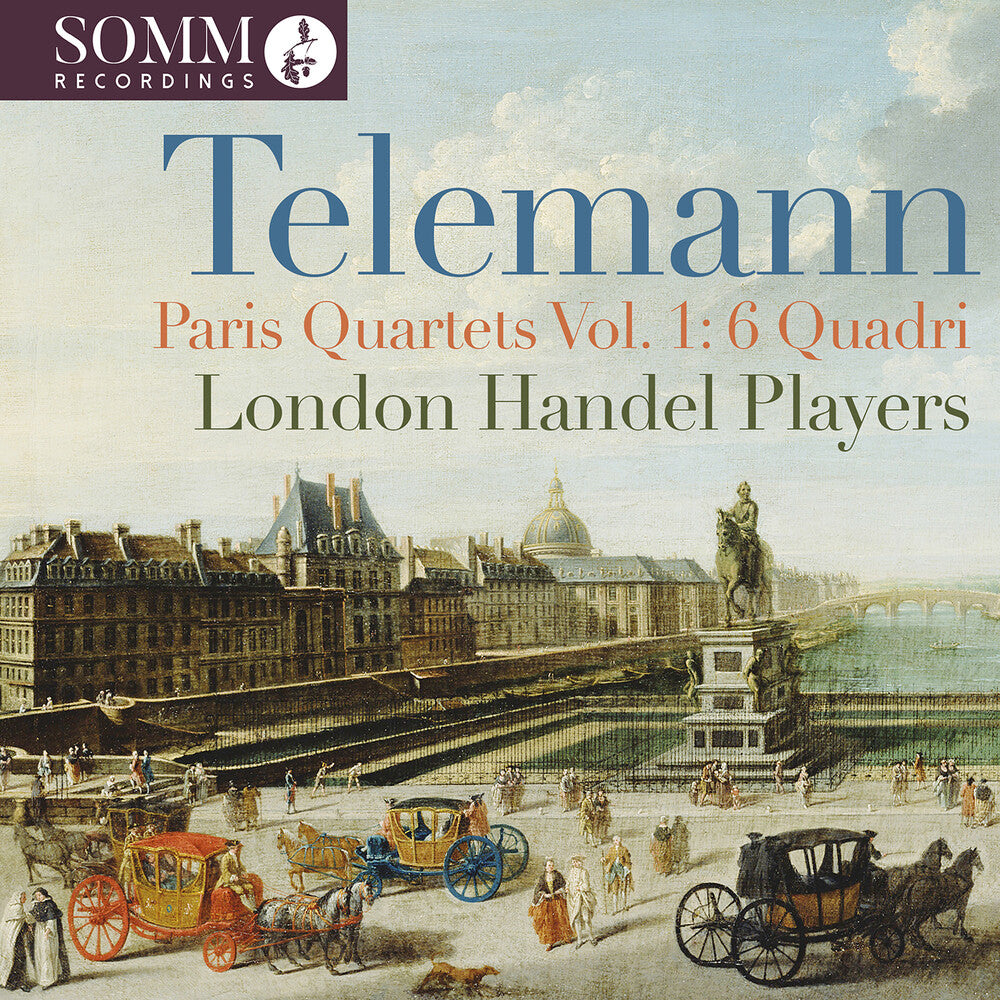 Telemann / London Handel Players - Paris Quartets 1 - 6 Quadri (1730) [CD]