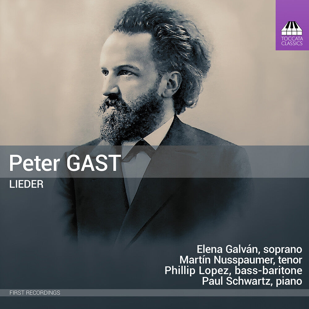the album cover for Gast / Elena Galvan  / Nusspaumer,Martin - Lieder