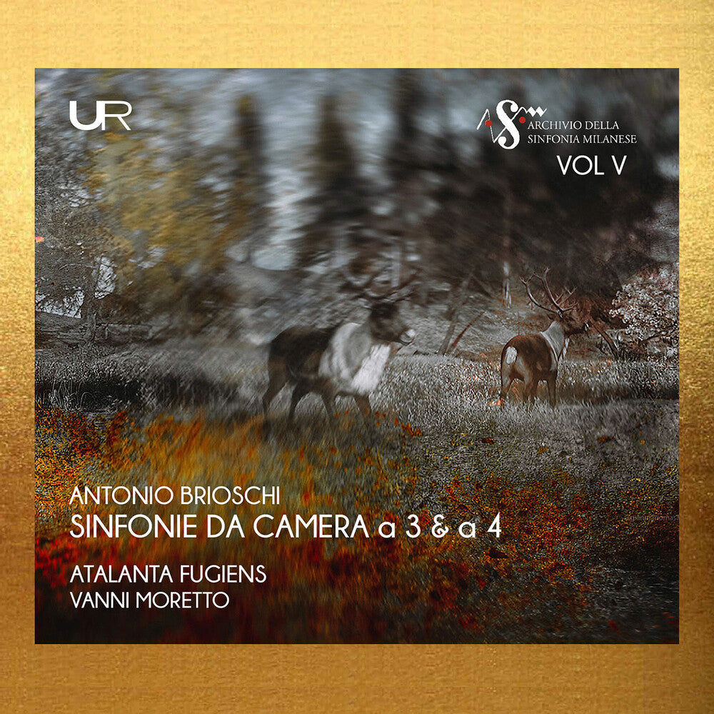 Brioschi / Vanni Moretto  / Atalanta Fugiens - Sinfonie Da Camera A 3 & A 4 [CD]