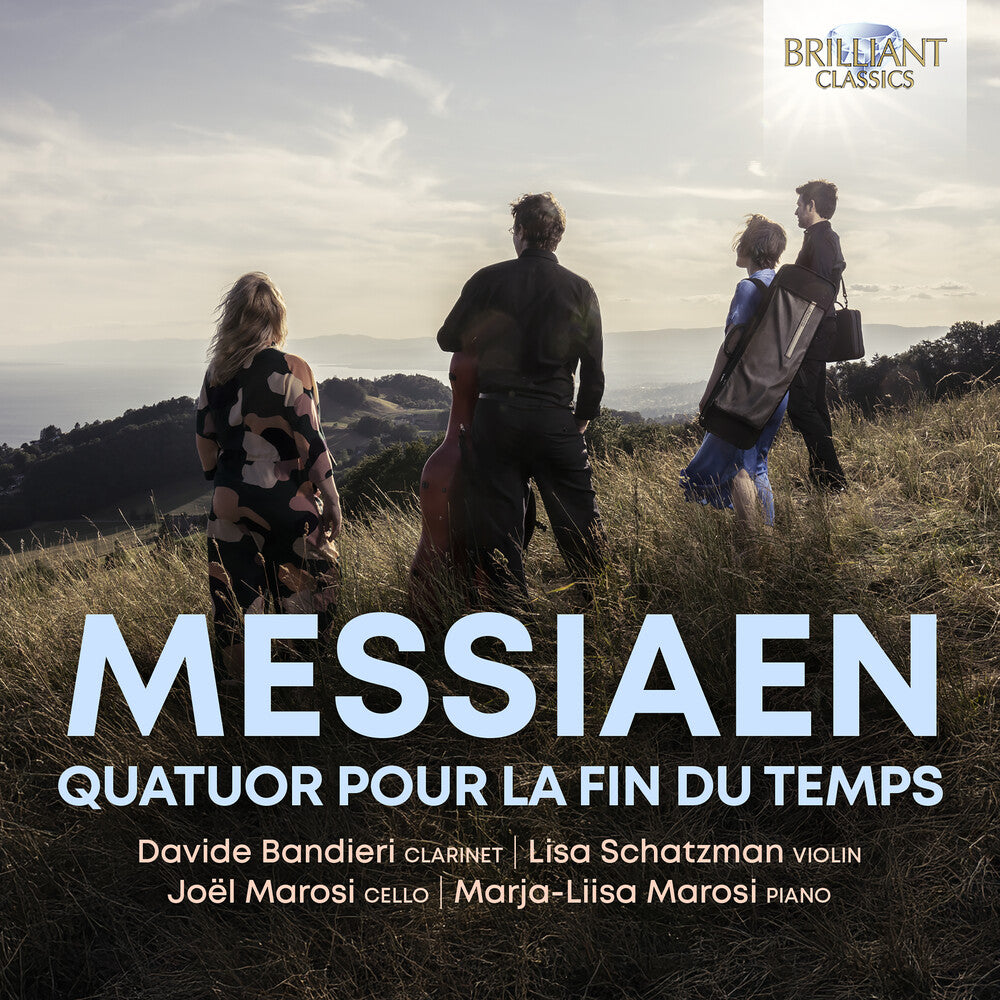 the album cover for Messiaen / Bandieri / Schatzman - Quatour Pour La Fin Du Temps