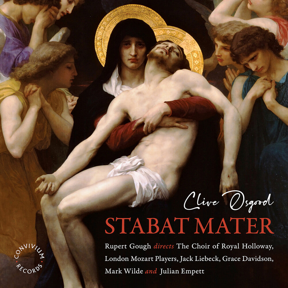 the album cover for Osgood / Empett / London Mozart Players - Stabat Mater
