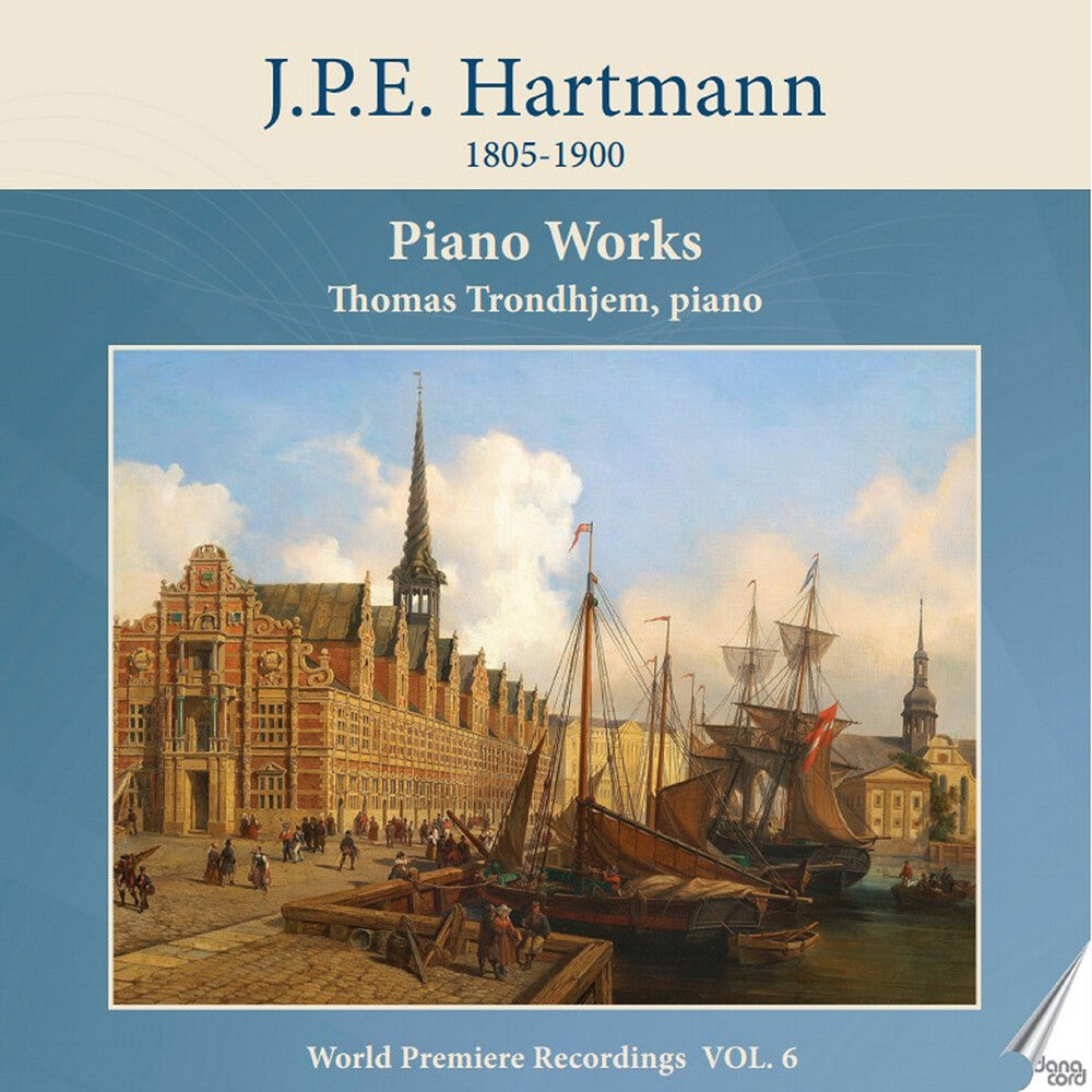 the album cover for Hartmann / Trondhjem - Piano Works Vol. 6