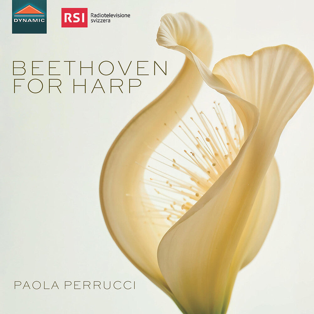 the album cover for L Beethoven .V. / Perrucci - Beethoven For Harp