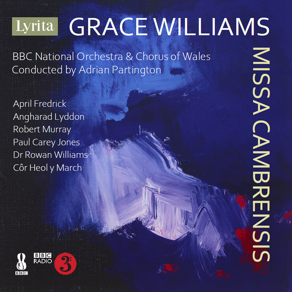 the album cover for Williams - Missa Cambrensis