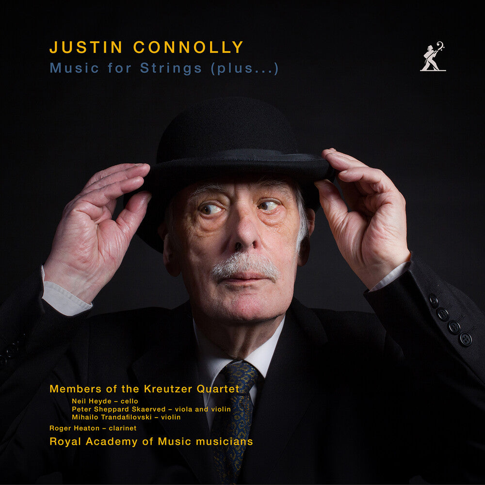 the album cover for Connolly / Trandafilovski / Heyde - Music For Strings (Plus)