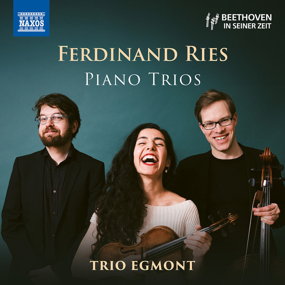 the album cover for Ries / Petrucci / Trio David - Piano Trios