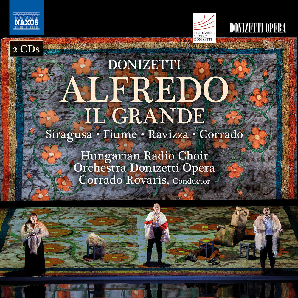 the album cover for Donizetti / Siragusa / Ravizza - Alfredo Il Grande