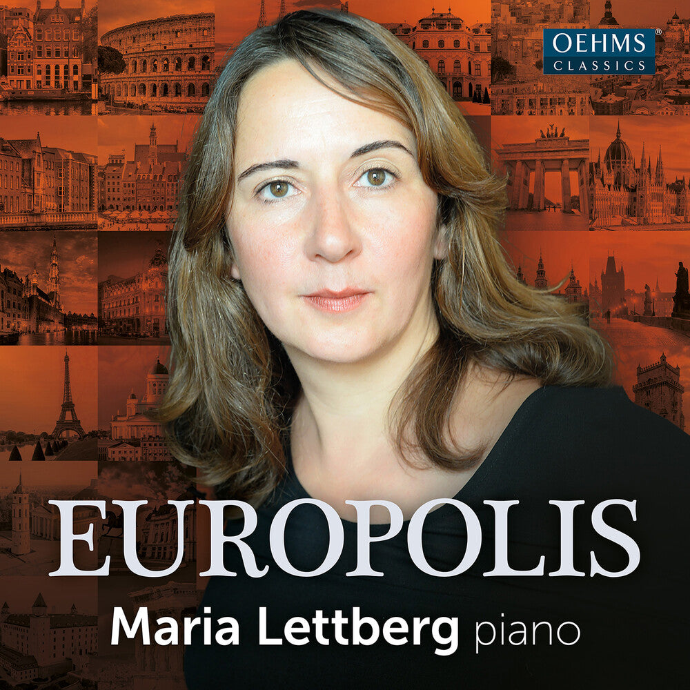 the album cover for Albeniz / Chopin / Lettberg - Europolis