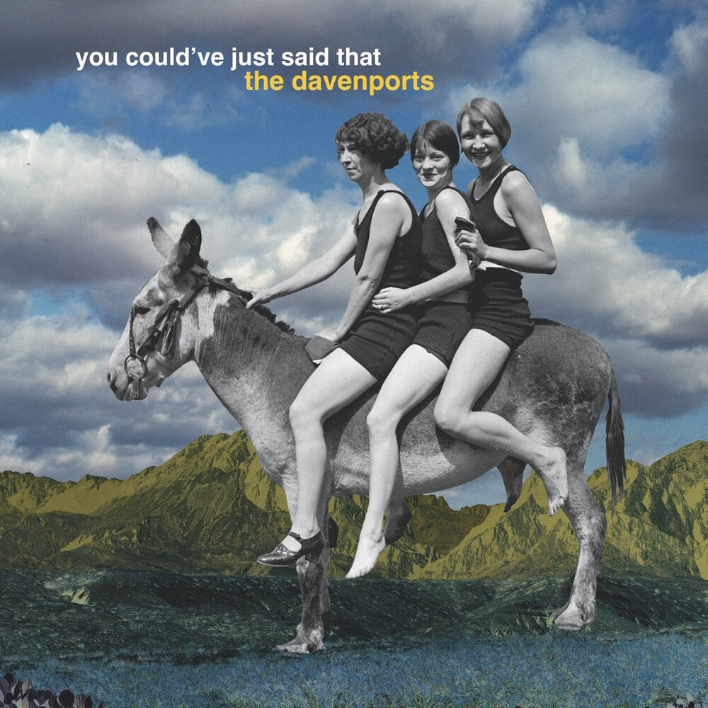 the album cover for Davenports - You Could've Just Said That