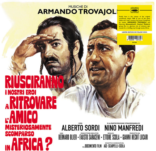 Pre-Order: Armando Trovajoli  (Colv) (Ylw) - Riusciranno I Nostri Ero A Ritrovare L - O.S.T.