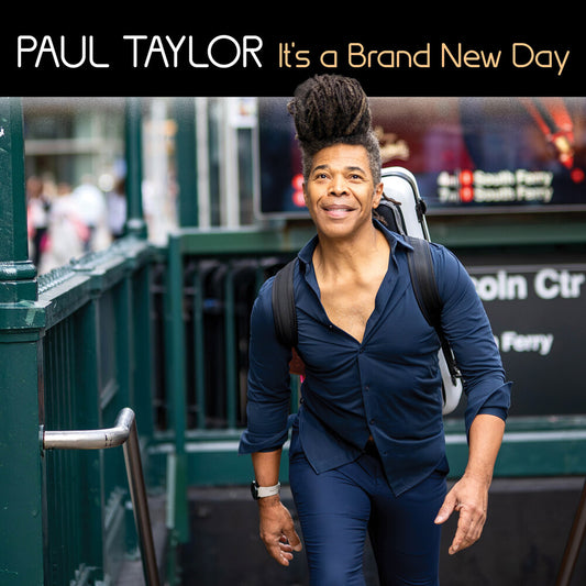 the album cover for Paul Taylor - It's A Brand New Day