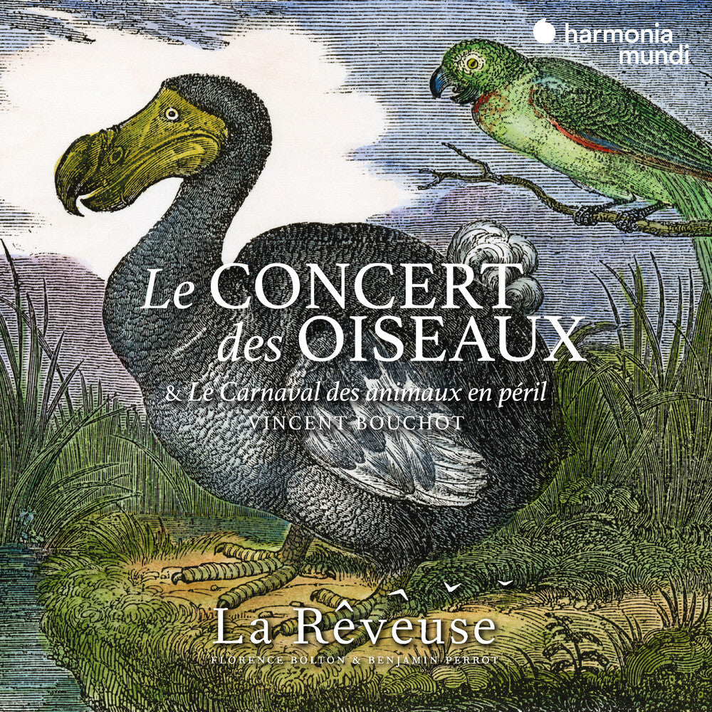 the album cover for La Reveuse / Benjamin Perrot - Le Concert Des Oiseaux [Reissue]
