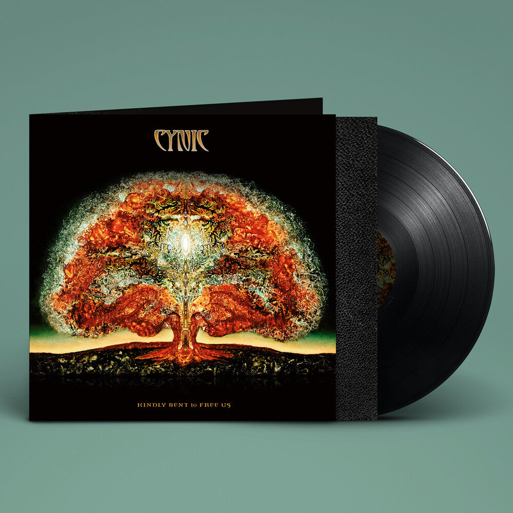 the album cover for Cynic - Kindly Bent To Free Us
