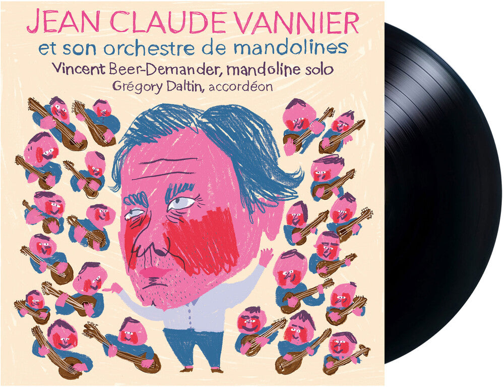 the album cover for Jean-Claude Vannier - Jean Claude Vannier et son orchestre de mandolines [LP]