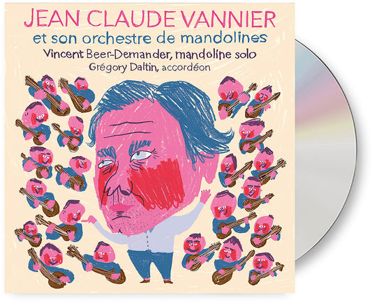 the album cover for Jean-Claude Vannier - Jean Claude Vannier et son orchestre de mandolines [Compact disc]