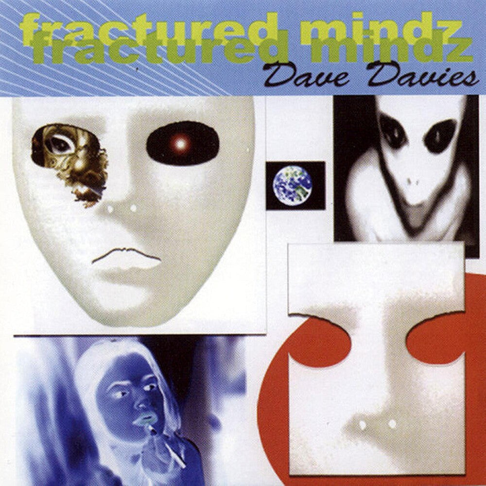 the album cover for Davies, Dave - Fractured Mindz