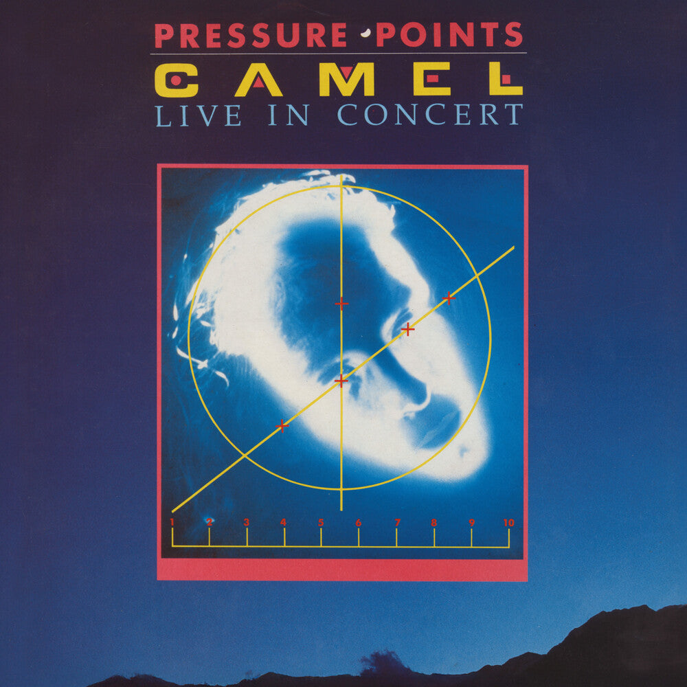 the album cover for Camel - Pressure Points: Live In Concert - 2CD + Bluray Remastered Box Set