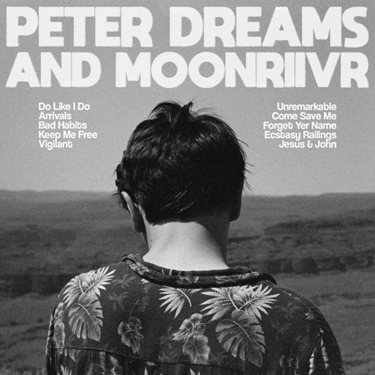 the album cover for Unknown Artist - Peter Dreams and MOON RIIVR [LP]