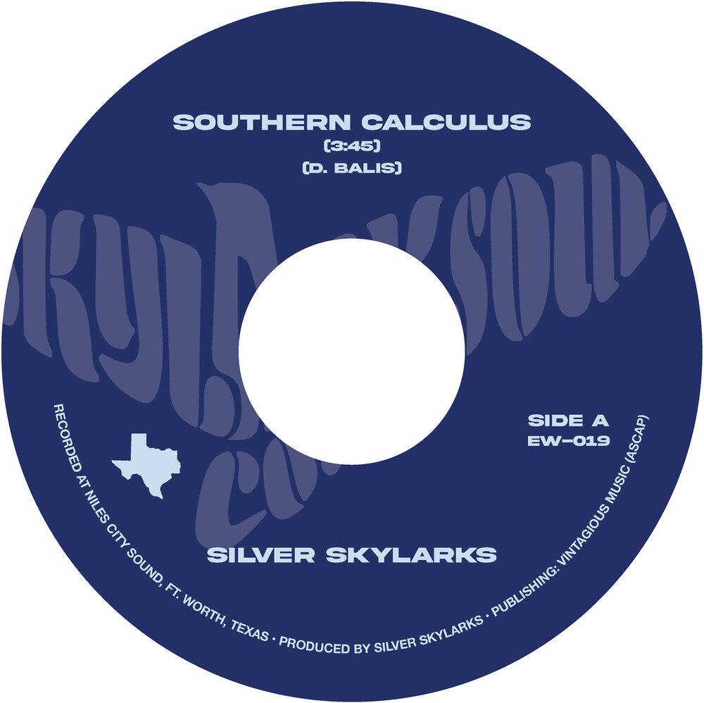 the album cover for Silver Skylarks - Southern Calculus
