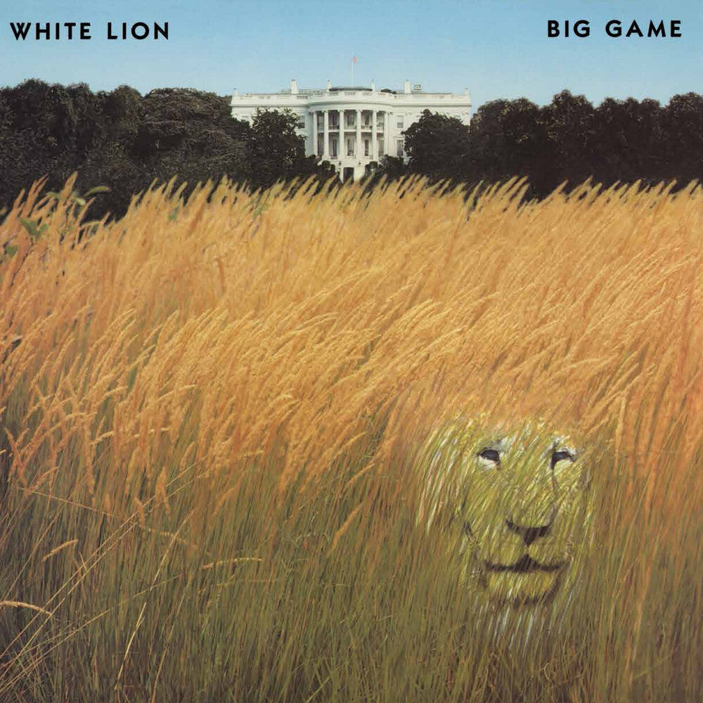 the album cover for White Lion - Big Game [Colored Vinyl] (Gate) [Limited Edition] (Slv)