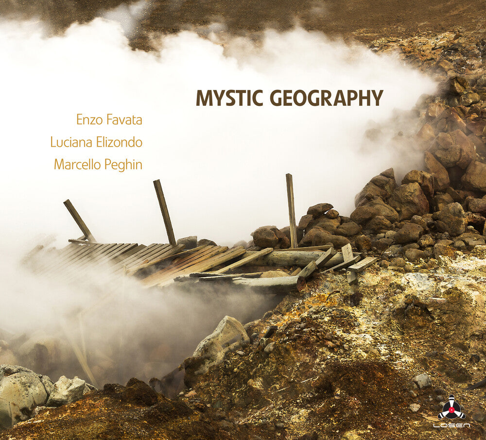 the album cover for Favata, Enzo / Elzondo, Luciana / Peghlin, Marcello - Mystic Geography