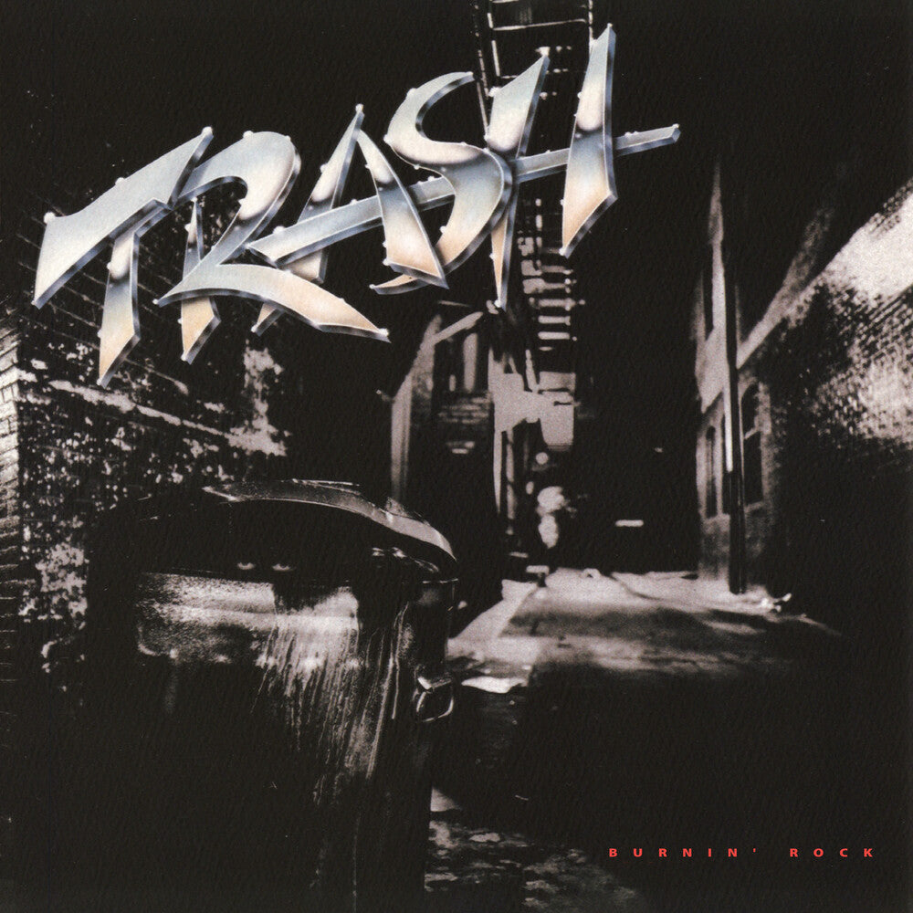 the album cover for Trash - Burnin Rock (Hol)