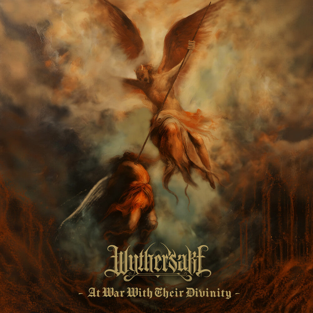 the album cover for Wythersake - At War With Their Divinity [Digipak]