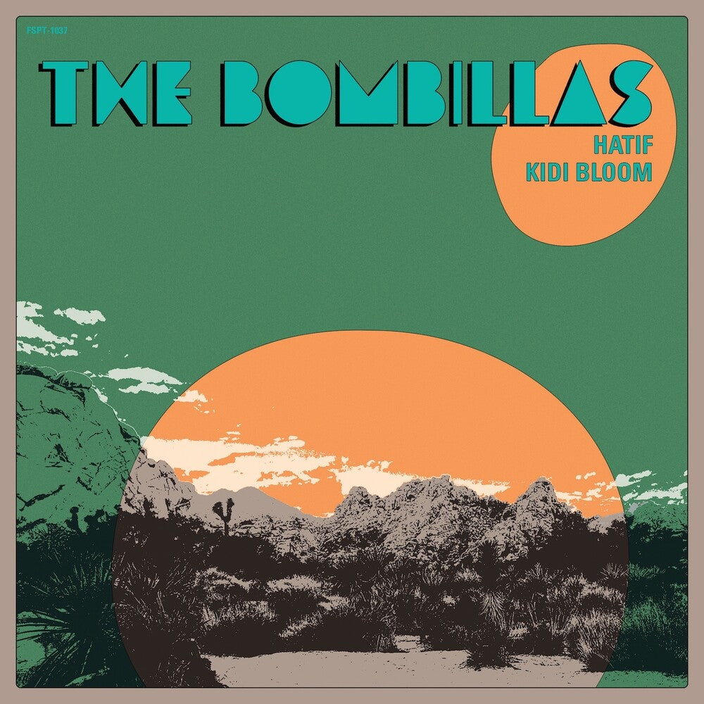 the album cover for The Bombillas - Hatif b/w Kidi Bloom