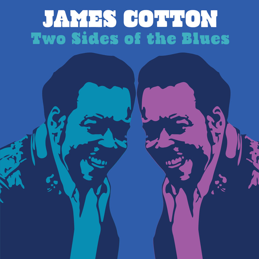 the album cover for James Cotton - Two Sides Of The Blues (Mod)
