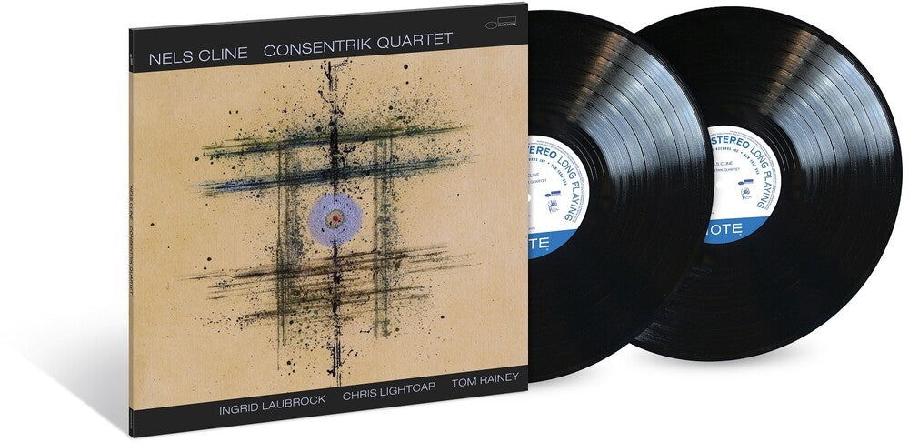 the album cover for Nels Cline - Consentrik Quartet [180 Gram 2LP]