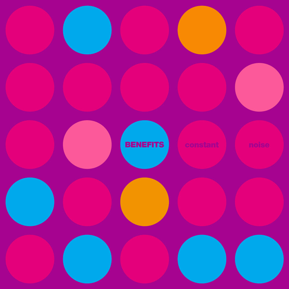 the album cover for Benefits - Constant Noise - Orange [Colored Vinyl] (Org)