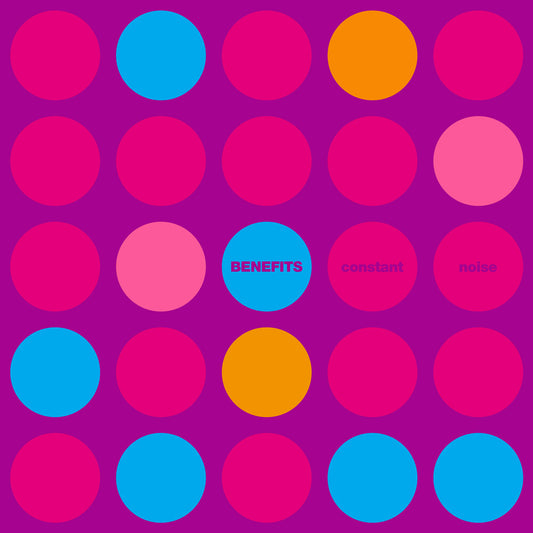 the album cover for Benefits - Constant Noise - Orange [Colored Vinyl] (Org)